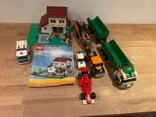 LEGO City Konvolut / 9 Fahrzeuge inkl. Anhänger & Haus / gebraucht