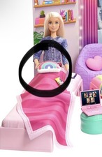 Almohada Arco Iris de Barbie Big City Big Dreams Dormitorio Juego Auténtico Repuesto