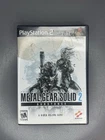 Sony PlayStation 2 Konami Metal Gear Solid 2: Substance Complete in Box