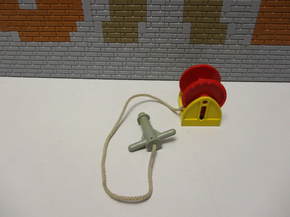 (R6/8) LEGO Duplo Feuerwehrschlauch / Seilwinde Feuerwehr - Bild 2 von 2