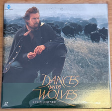 Dances With Wolves Laserdisc LD Japan +Insert Kevin Costner Japanese NTSC