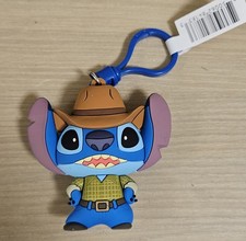 Disney Stitch COWBOY STITCH Clip Blind Bag Series 6 Key Chain Monogram