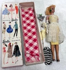 Vintage Barbie Doll Brunette Stock 850 W/ Box Outfit Accessories Japan #4