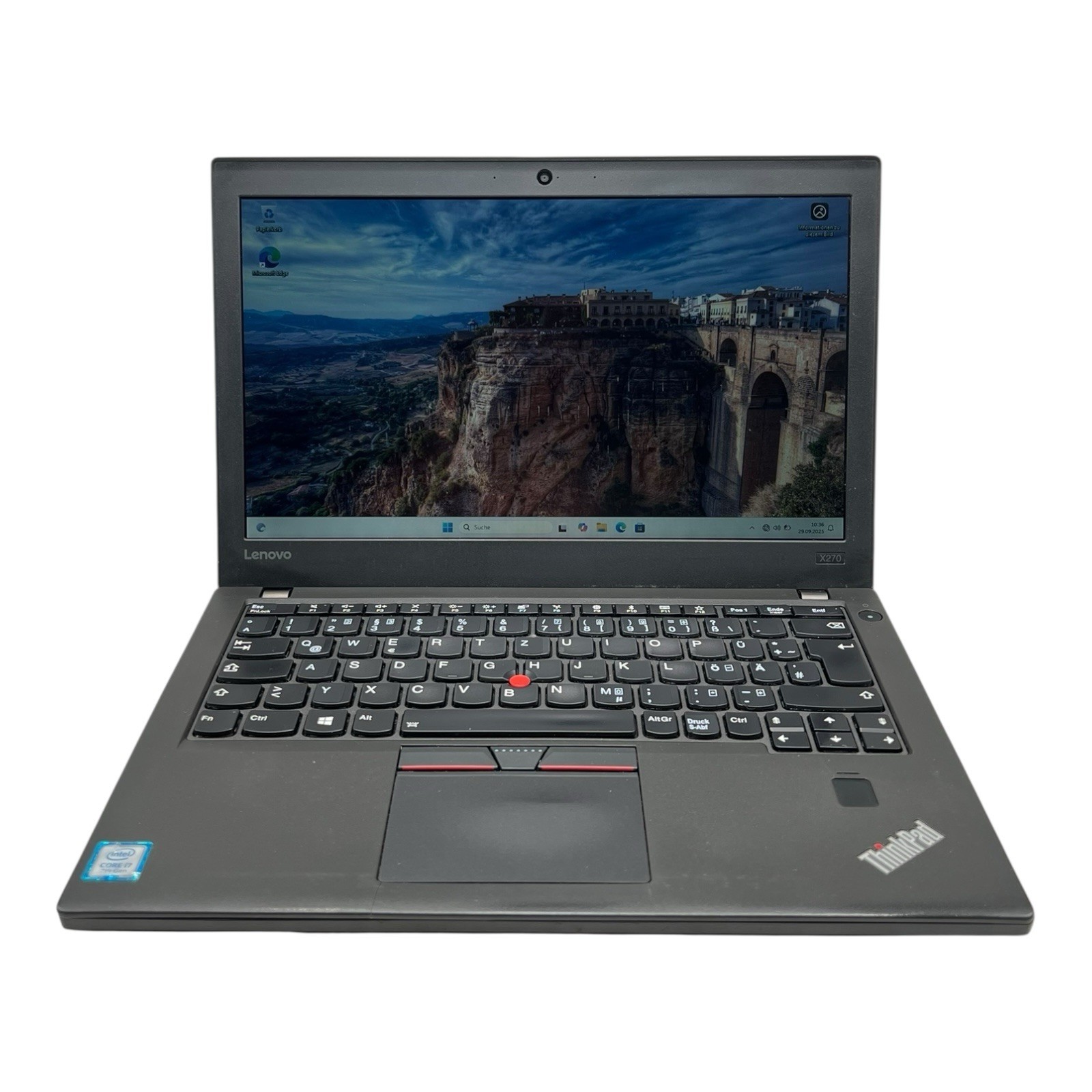 Lenovo ThinkPad X270 | Intel i7-7500U | 8GB RAM | 256GB SSD | Win 11 | 12,5''