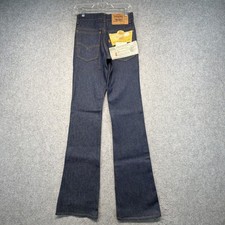 Vintage Levis 517 Jeans Mens 28x34 Blue Saddleman Boot USA DeadStock