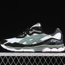 1201A789-101 Asics Gel-NYC White Ivy Black Sage Green Grey Black Khaki