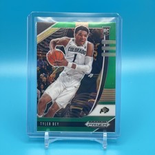 2020 Panini Prizm Draft Picks Collegiate #75 Tyler Bey Green