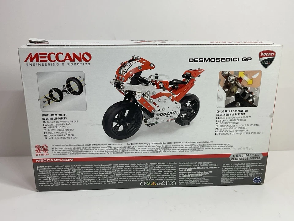 Meccano Ducati Desmosedici GP Motorcycle Building Set/Construction Toy NEW - Image 2 of 4
