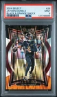 8889 Jayden Daniels 2024 Panini Select #26 Black Orange Prizm Shock RC PSA 9
