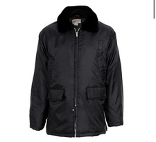 Image First Tact Squad Security Parka Removable Hood Navy Blue Large Blank NWT