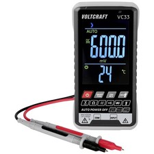 VOLTCRAFT VC33 Hand-Multimeter digital CAT III 600 V Anzeige (Counts): 5999