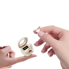 Invisible Bluetooth Smallest Discreet Earbuds Tiny Small Ears Wireless Blueto...