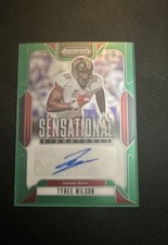 2025 Prizm Draft Picks - Sensational Signatures Tyree Wilson #SS-TYW Green Prizm