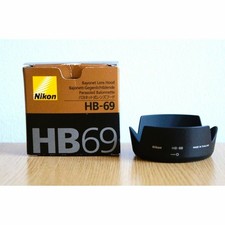 NIKON Bayonet Hood HB-69 Used For Nikon AF-S DX Nikkor18-55mm f/3.5-5.6G VR II