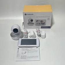 Motorola VM36XL Touch Connect 5" HD Wi-fi Video Baby Monitor 1000ft Range, White