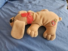 Vintage 8 Inch Pound Puppy Tan Collectible Stuffed Animal 1985