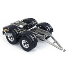 2 Axles Metal Trailer with Fifth-wheel Traction for LESU 1/14 RC Car Truck Model — photo 2