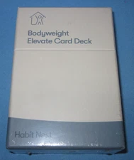 Habit Nest Bodyweight Elevate Card Deck .. sealed new