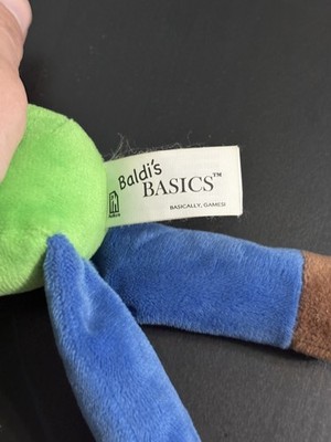Baldi s Basics Plush 10  Teacher Doll w/ Ruler PhatMojo Video Game Toy No Tag