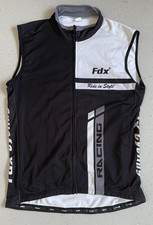 FDX Men's  ( L )  Softshell Cycling Gilet Windproof Thermal Cycling Vest.*NOTES*
