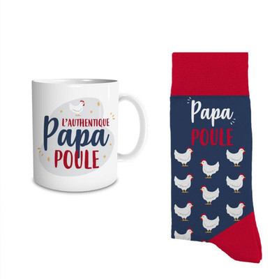 Coffret mug chaussettes La retraite - 10,32