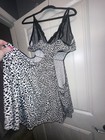 Lane Bryant Cacique Leopard Chemise Nightie Sexy Black Lace Open Sides Sz 18/20 — photo 7