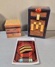 2025 McDonald's Minecraft Adult Happy Meal BIG MAC CRYSTAL w/Unused Code Card