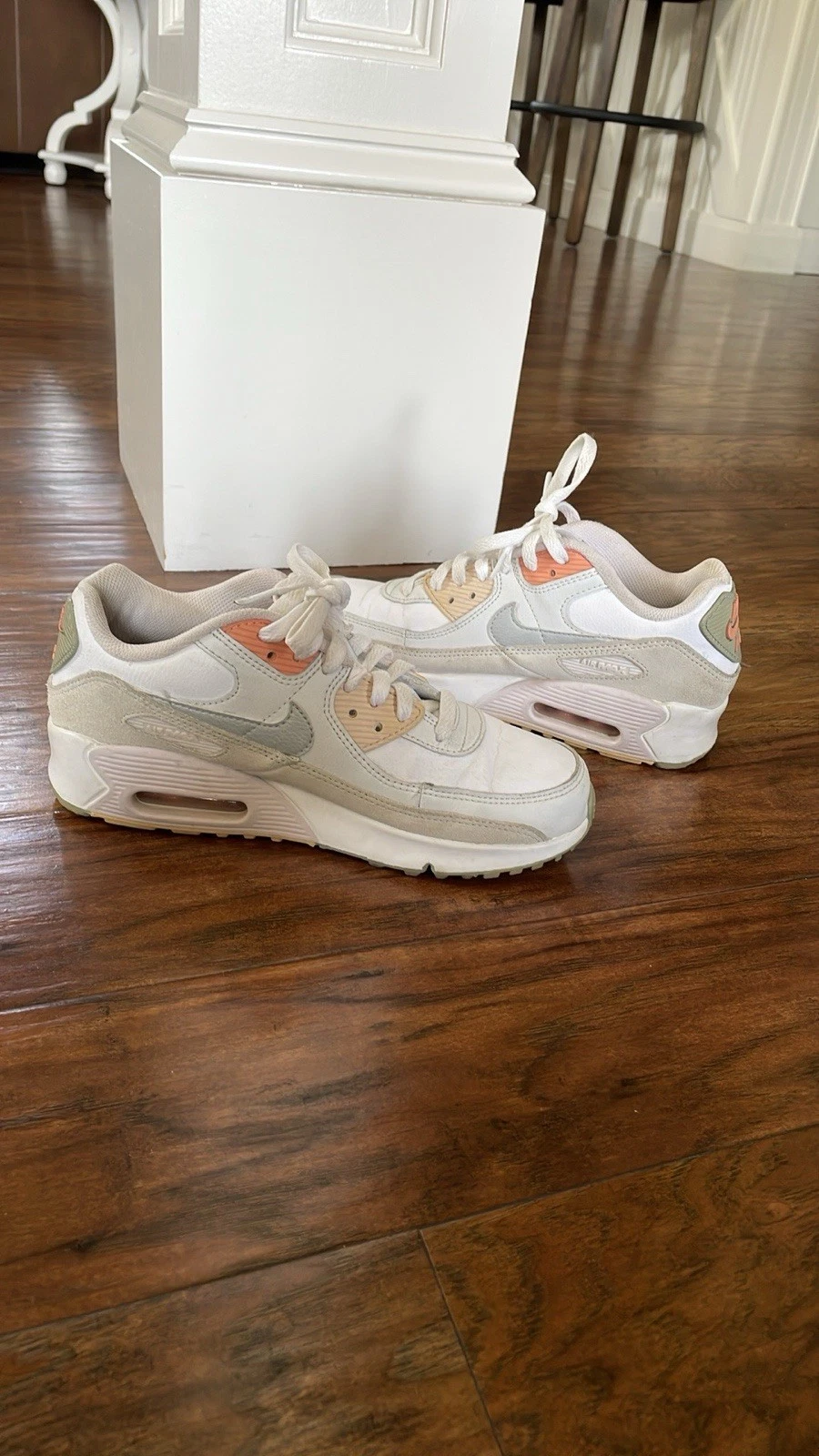 Nike Air Max 90 CD6864 111 Sneakers taglia 6 anni come donna 7 5