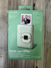 Fujifilm instax mini LiPlay Hybrid Instant Camera Matcha Green NEW