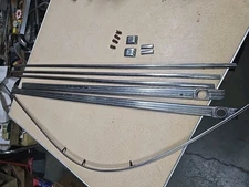 Original GM 1941 Chevrolet SPECIAL DELUXE FLEETLINE SEDAN BODY MOLDINGS TRIM 41