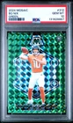 2024 PANINI MOSAIC GREEN #312 BO NIX ROOKIE RC PSA 10