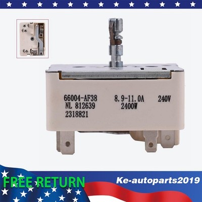 Range Burner Surface Element Infinite Control Switch WP3148953 Whirlpool 812639