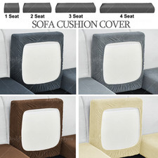 1/2/3/4 Sitzer Stretch Sofabezug Sofa Sitzkissenbezug Couch Schonbezug Sofahusse