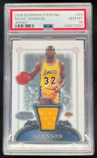 2006-07 Bowman Sterling #29 Magic Johnson PSA 10