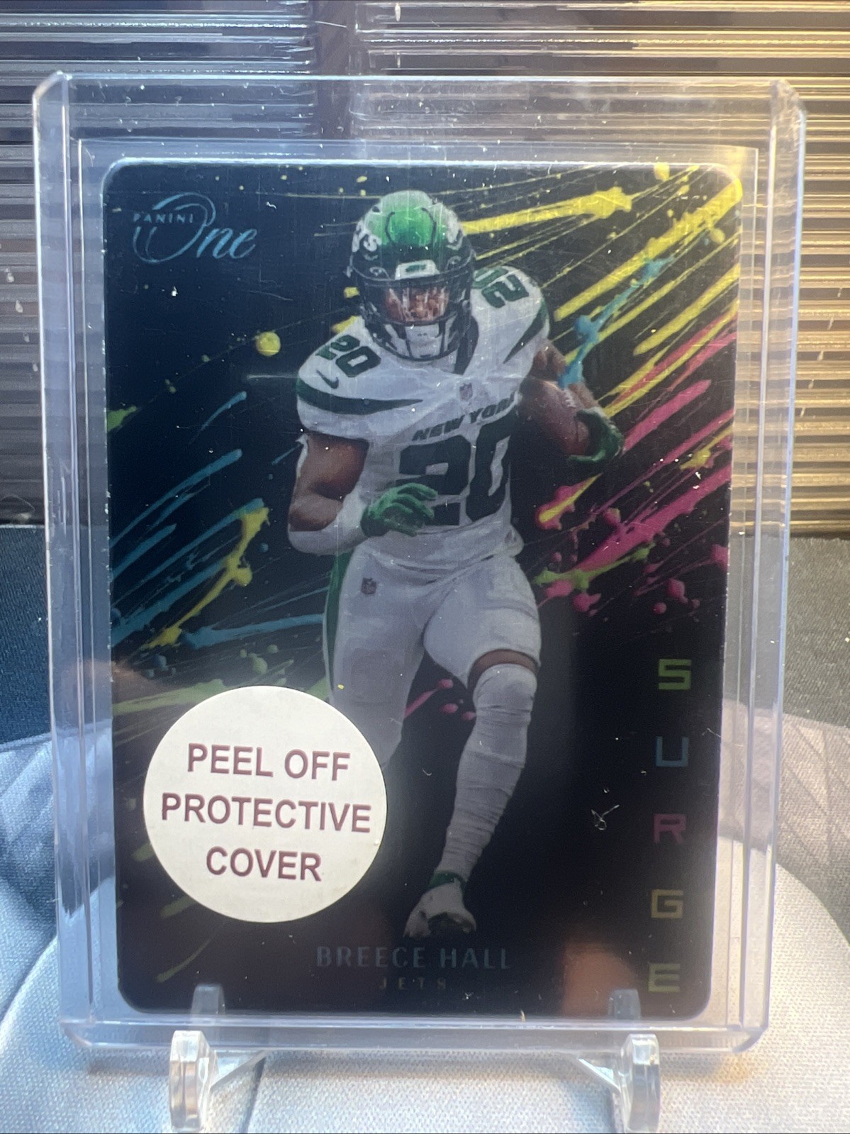 2022 Panini One Surge Breece Hall SSP