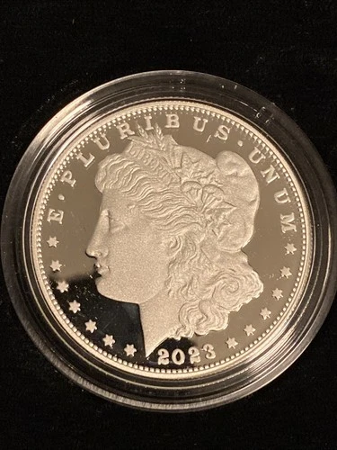 2023-S Morgan Silver Dollar Proof Coin 23XF .999 U.S. Mint OGP Box & COA
