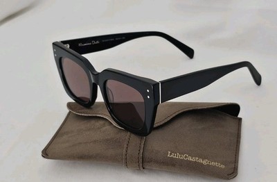 Massimo Dutti 7010 NKCA Sunglasses Eckige Brille Gestell Rahmen Schwarz
