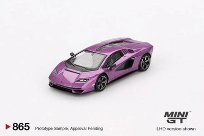 Lamborghini Countach LPI 800-4 Viola 30th LHD 1:64 Blister Mini GT 00865BL