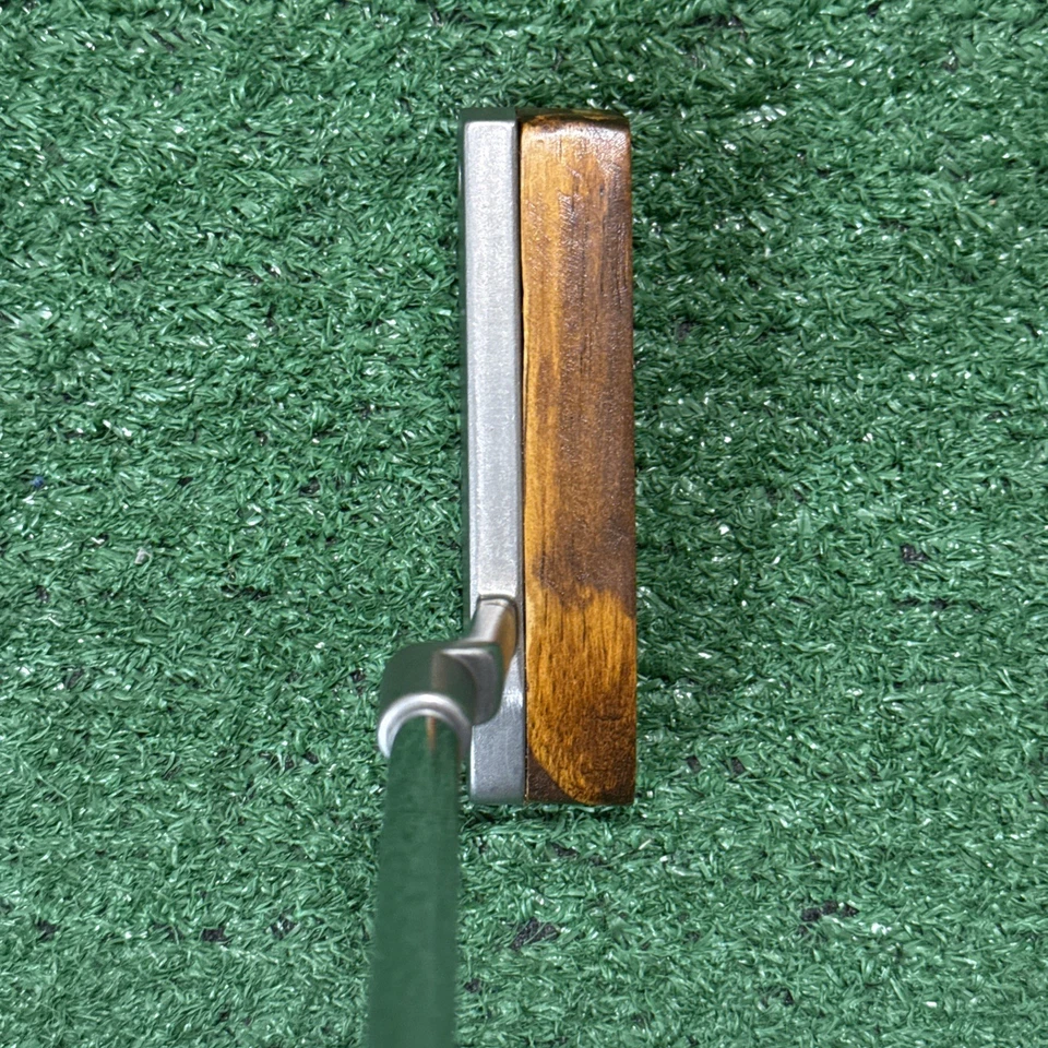 Ping “Specify” Blade Putter, Custom Wood Back, RH, 34.5” / One Of A Kind! - Image 3 of 4