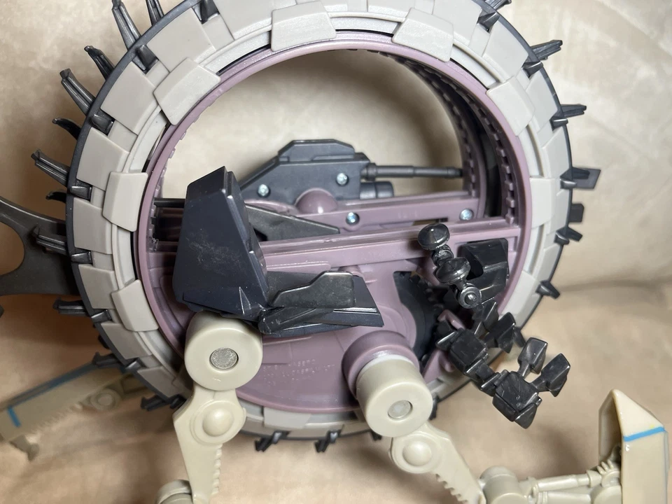 Bicicleta y figura Star Wars Revenge of the Sith General Grievous 2004 Hasbro Foto 3 de 4