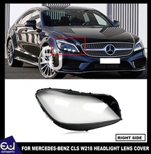 FOR MERCEDES CLS W218 C218 HEADLIGHT LENS RIGHT SIDE DRIVERS SIDE 2014-2018 LCI