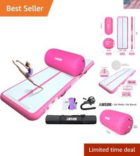 Inflatable Air Gymnastics Mat 10ft/13ft/16ft/20ft/23ft Training mat 4/8 inche...