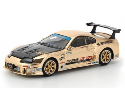 TOYOTA GT300 Supra - Top Secret  - chrome gold dull - Pop Race 1:64