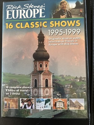 Rick Steves Europe DVD: 16 Classic Shows (1995-1999) Travel