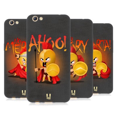 HEAD CASE DESIGNS TINY SPARTANS SOFT GEL CASE FOR OPPO PHONES