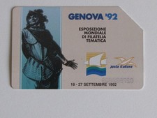 PAGINE GIALLE 2265 202 GENOVA 92 IITIPO  USATA - MAGN. ORIG. SIP