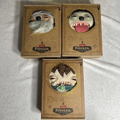 FULL SET Fuggler Lord of the Rings by ZURU Gollum, Gandalf & Frodo New LOTR