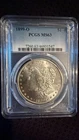 🔥 1899-O Morgan Silver Dollar - PCGS MS63 - Stunning High Grade! 🔥