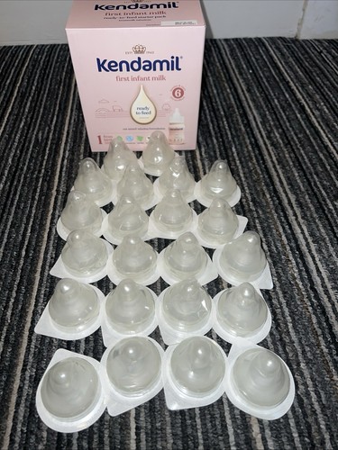 Kendamil First Infant Sterilised Ready To Use Teats 20x Teats In Box - Picture 1 of 10