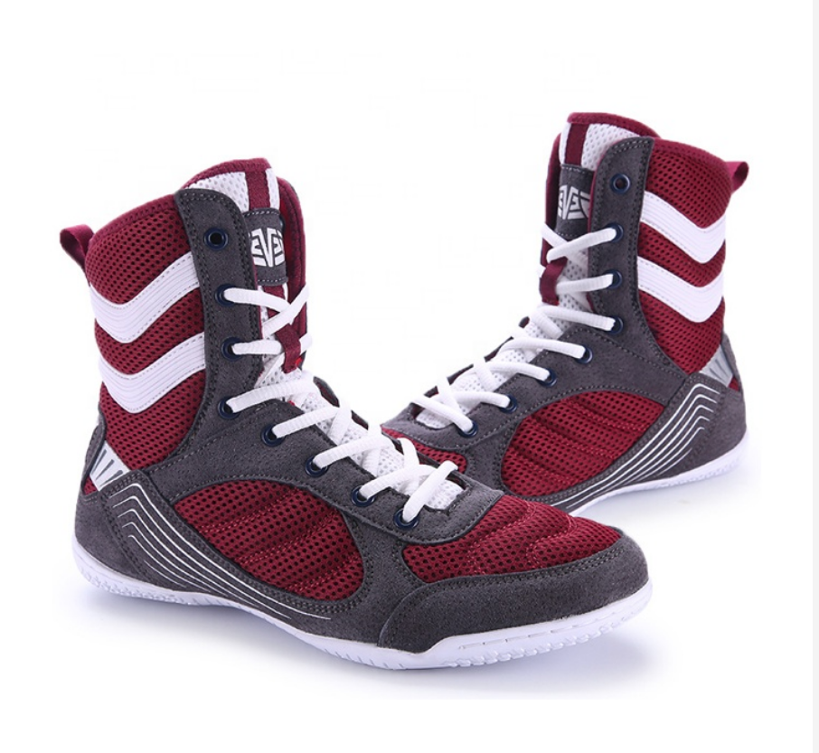 Men Boxing Wrestling Shoes Breathable MMA Shoes eBay